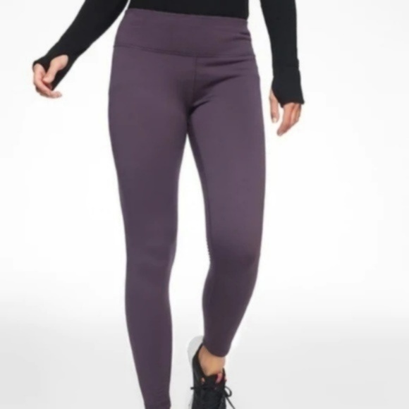 Athleta PrimaLoft Alpine Valley Tights XXS Grey - Picture 2 of 6